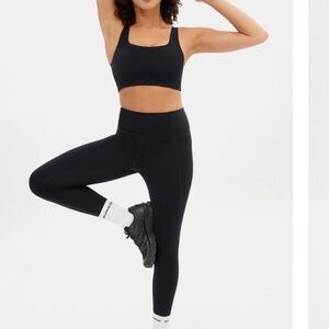 Girlfriend Collective Black Compressive High Rise Legging